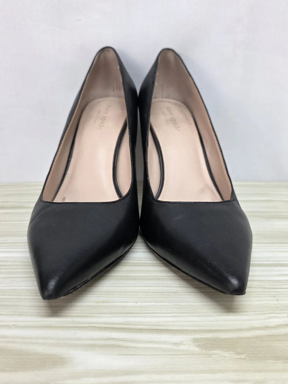 kate spade Black Pointed-Toe Stiletto Pumps - Picture 3 of 10